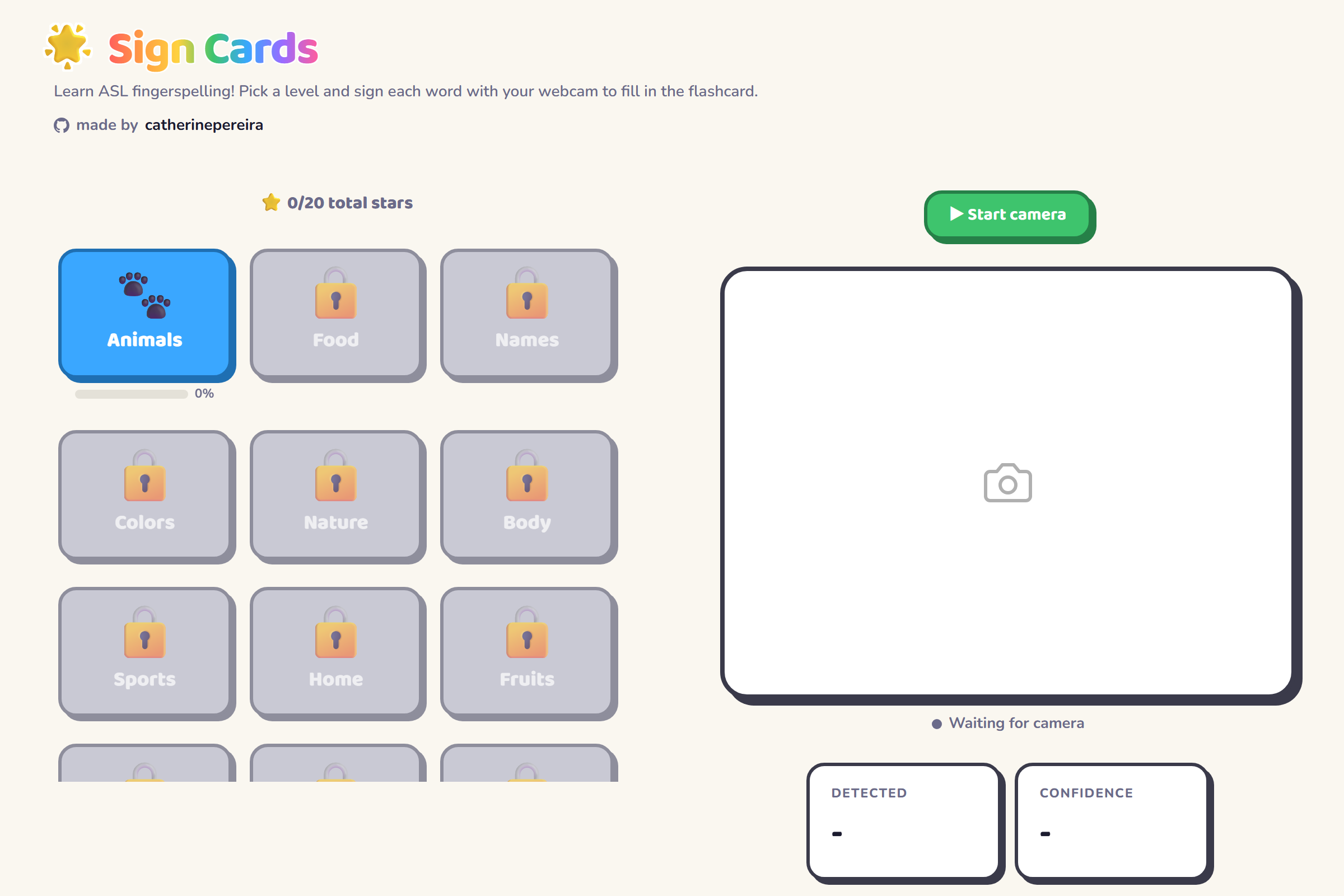 Sign Cards